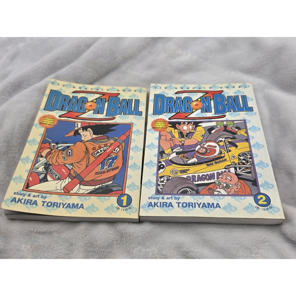 Dragon Ball Z Manga Vol 1 And 2 Good Condition